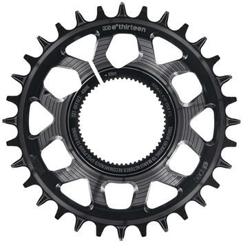 E*THIRTEEN Helix Race e*spec | Chainring | 32T | Kenevo/Levo SL 1.1 | -4mm offset | Shimano/SRAM 11/12s Chain Compatible | Black