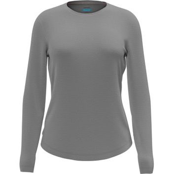 ICEBREAKER W Mer 125 Cool-Lite Sphere III LS Tee METRO HTHR