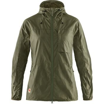 FJÄLLRÄVEN High Coast Wind Jacket W Green