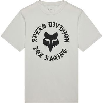 FOX Badge 195 Original Ss Tee Light Grey