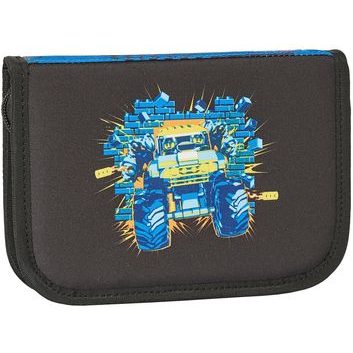 LEGO BAGS CITY Go Big - penál s náplní černá/modrá