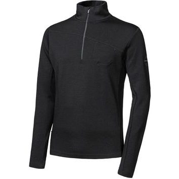 SENSOR MERINO EXTREME UP pánská mikina dl.rukáv zip černá