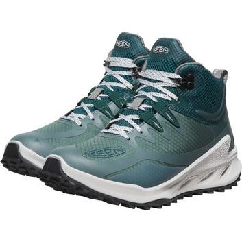 KEEN ZIONIC MID WP WOMEN, dark forest/sea moss
