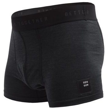 SENSOR MERINO CORDURA pánské trenky černá