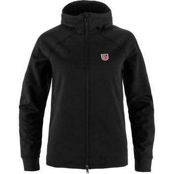 FJÄLLRÄVEN Expedition Fleece Hoodie W Black