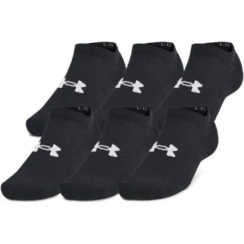 UNDER ARMOUR Unisex UA TC No Show (3 páry)-BLK
