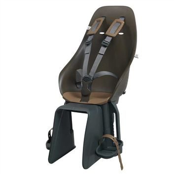 URBAN IKI Dětská sedačka Ta-ke na kolo s adaptérem na nosič zadní Koge Hnědá/Kurumi Hnědá