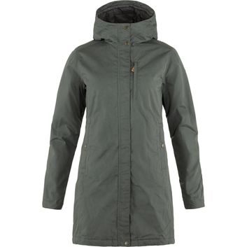 FJÄLLRÄVEN Kiruna Padded Parka W Basalt