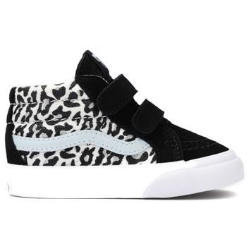 VANS SK8-Mid Reissue V Leopard Glitter PASTEL BLUE