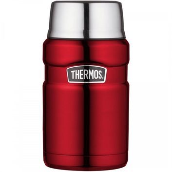 THERMOS Termoska na jídlo se šálkem 710 ml červená
