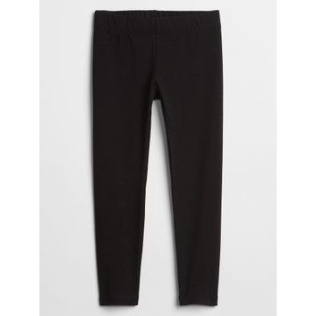 GAP 802491-01 Dětské legíny jersey, Černá