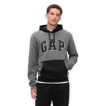 GAP 795560-01 Mikina s logem Šedá