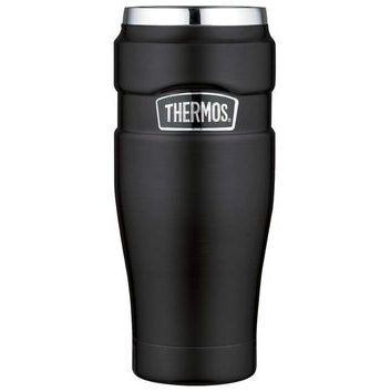 THERMOS Vodotěsný termohrnek 470 ml - matně černá