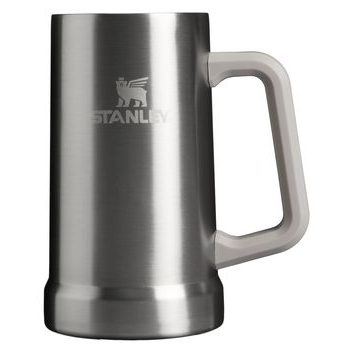 STANLEY Big Grip Beer Stein 700 ml Stainless Steel Ash