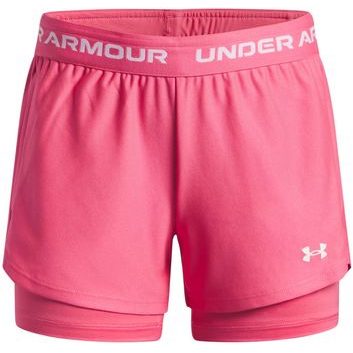 UNDER ARMOUR UA Tech Play Up 2n1 Short-PNK