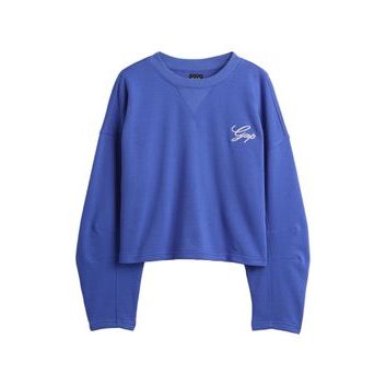 GAP Oversize mikina VintageSoft Americana Tmavě modrá