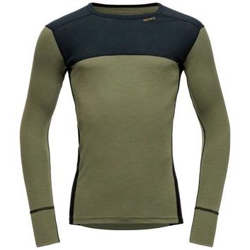 DEVOLD Lauparen Merino 190 Shirt Man, Ink/Lichen/Black