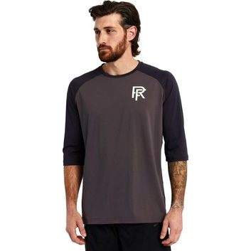 RACE FACE COMMIT Tech Top triko 3/4 charcoal