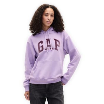 GAP 727420-03 Mikina s logem Fialová