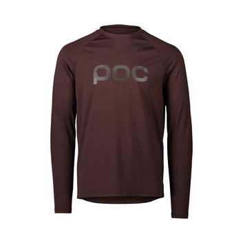POC M's Reform Enduro Jersey Axinite Brown