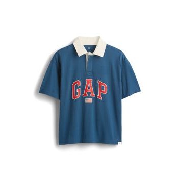 GAP Dětské polo tričko Americana Tmavě modrá