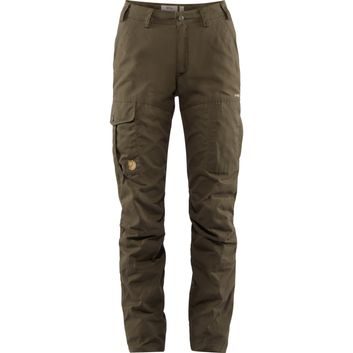 FJÄLLRÄVEN Karla Pro Winter Trousers W, Dark Olive