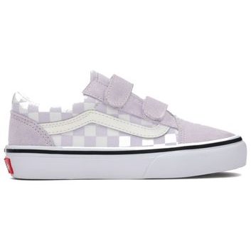 VANS Old Skool V COLOR THEORY CHECKERBOARD Lilac Mist