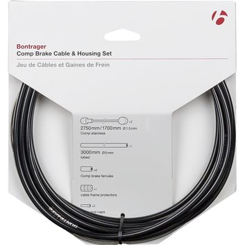 BONTRAGER Sada brzdového bowdenu Comp black