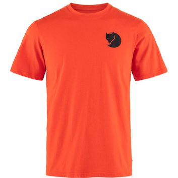 FJÄLLRÄVEN Walk With Nature T-shirt M, Flame Orange