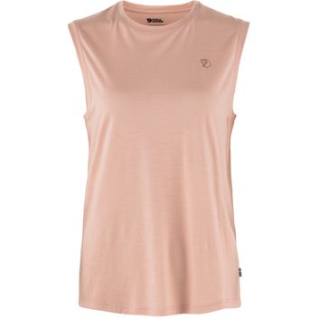 FJÄLLRÄVEN Abisko Wool Tank Top W Chalk Rose