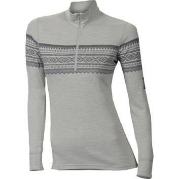 ACLIMA DesignWool Marius mockneck W's Gråfjell