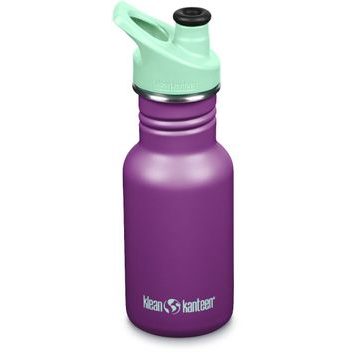 KLEAN KANTEEN Kid Classic Narrow 12oz (w/Kid Sport Cap) - Sparkling Grape 355 ml
