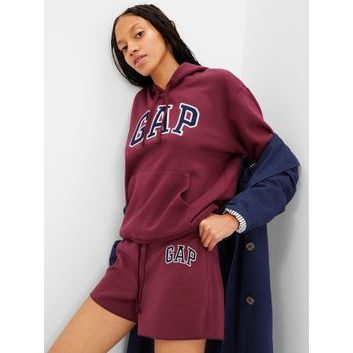 GAP 463506-02 Mikina s logem GAP Vínová