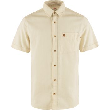 FJÄLLRÄVEN Övik Travel Shirt SS M Chalk White
