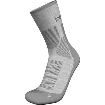 ICEBREAKER W Mer Hike+ Heavy Crew BLIZZARD HTHR/ALLOY