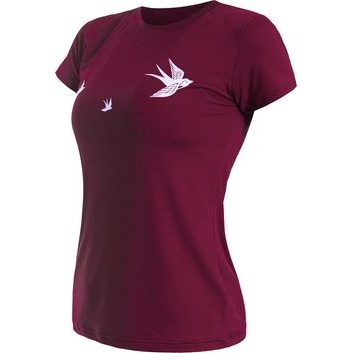 SENSOR COOLMAX TECH SWALLOW dámské triko kr.rukáv, lilla