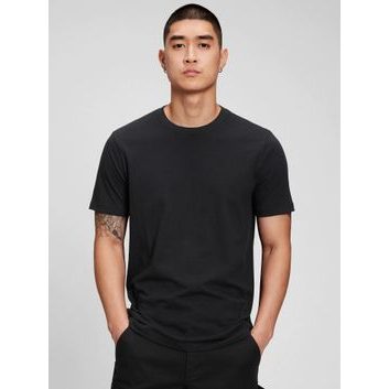 GAP 842063-01 Tričko s krátkým rukávem Černá