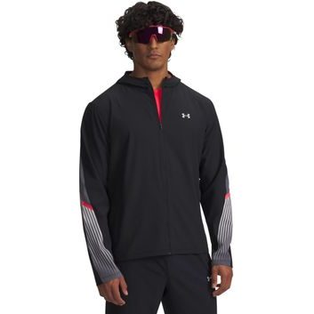 UNDER ARMOUR UA Velociti Storm Hooded Jkt-BLK