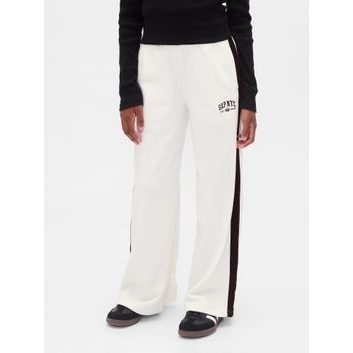 GAP 817658-01 Dětské tepláky Baggy VintageSoft Bílá