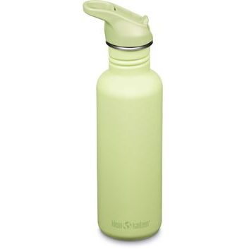 KLEAN KANTEEN Classic 27oz (w/Flip Seal Sport Cap) - shadow lime 800 ml