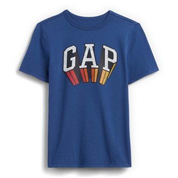 GAP 885165-00 Dětské tričko s logem Tmavě modrá