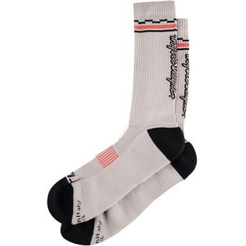 TROY LEE DESIGNS PERFORMANCE SOCKS CHECKA LIGHT GRAY