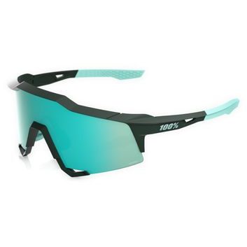 100% SPEEDCRAFT Matte Juniper - HiPER Mint Mirror Lens