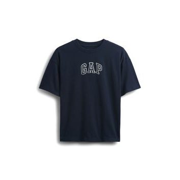 GAP Dětské tričko s logem Tmavě modrá