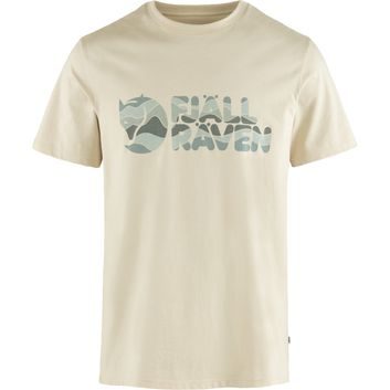 FJÄLLRÄVEN Multicolor Logo T-shirt M Chalk White