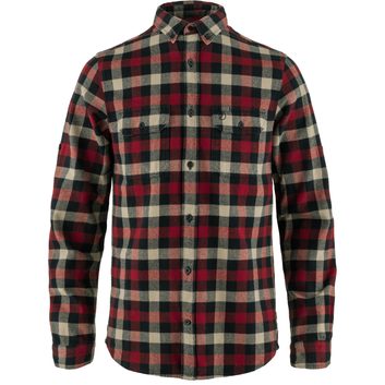FJÄLLRÄVEN Skog Shirt M Dark Navy-Red