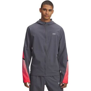 UNDER ARMOUR UA Velociti Storm Hooded Jkt-GRY
