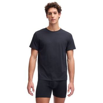 UNDER ARMOUR M UA Perf Cotton Crew Neck-2pk black