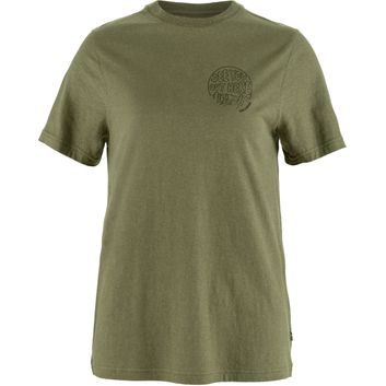 FJÄLLRÄVEN Hemp Blend Out Here T-shirt W Green