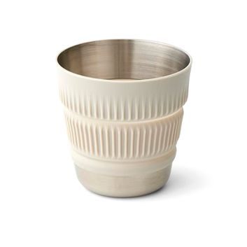 SEA TO SUMMIT Detour Stainless Steel Collapsible Mug, Moonstruck Grey